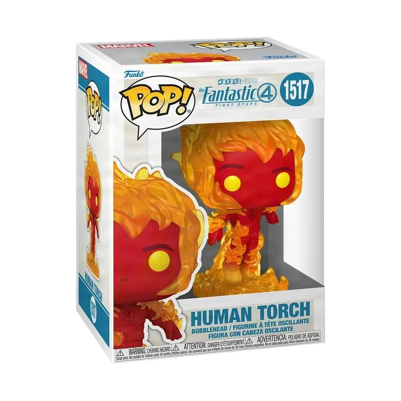 FUNKO POP! Vinila Figūra: Marvel: The Fantastic Four: First Steps - Human Torch