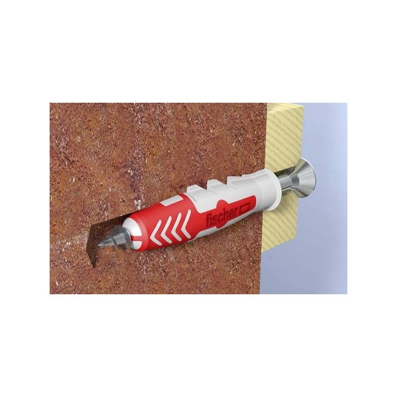 Dībelis Fischer DuoPower. skrūves. 12 mm x 60 mm. 2 gab.
