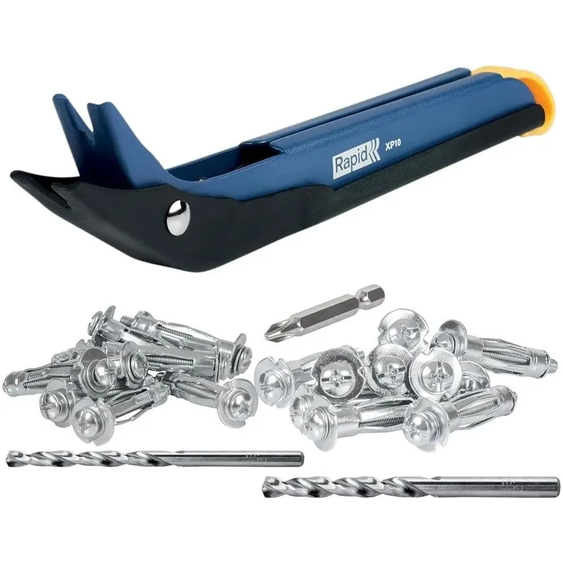 Enkuru un pievilkšanas knaibļu komplekts XP10, Rapid