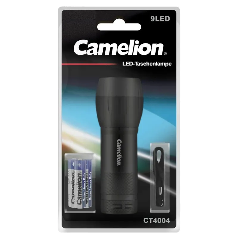 Lukturis 9 LED CT-4004, 45lm, 3xAAA, CAMELION