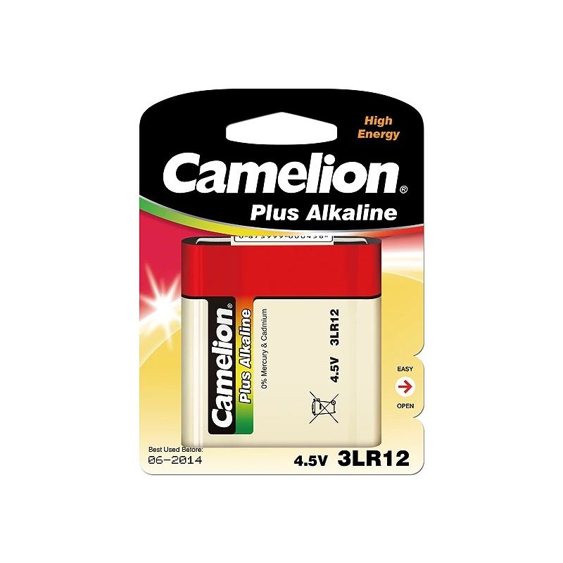 Camelion - 4.5V-3LR12 - Plus Alkaline - 1 pc,s,