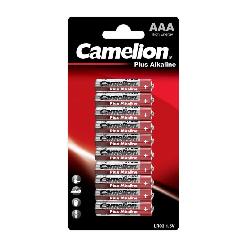Camelion - LR03-BP10 - AAA-LR03 - Plus Alkaline - 10 pc,s,