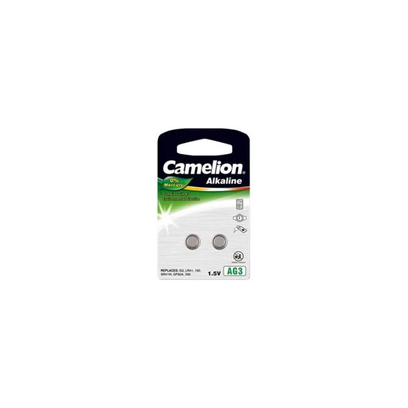Camelion - AG3-LR41-LR736-392 - Alkaline Buttoncell - 2 pc,s,