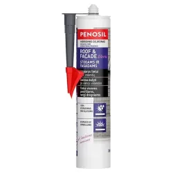 Roof & facade elastic sealant gray