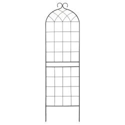 Dekoratīvs režģis metāla 50x180cm, melns