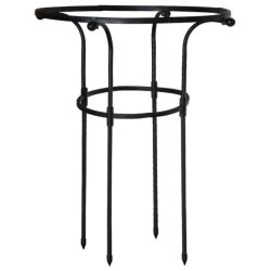 Atbalsts telpaugiem D20-D40cm H65cm, melns