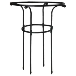 Atbalsts telpaugiem D20-D40cm H65cm, melns