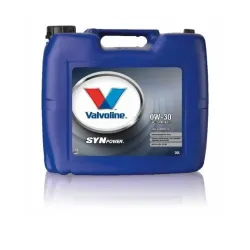 Alyva varikliui Synpower MST FE C2 0W30 20L, Valvoline