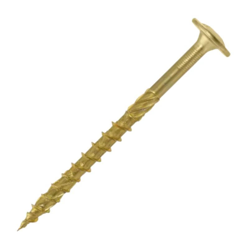 Koka skrūve ar palielinātu TORX galvu 6x100-60-ZnG, WKCP, WKRET-MET, 100gab.