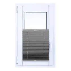Žalūzijas plisētas 57x150 pelēkas