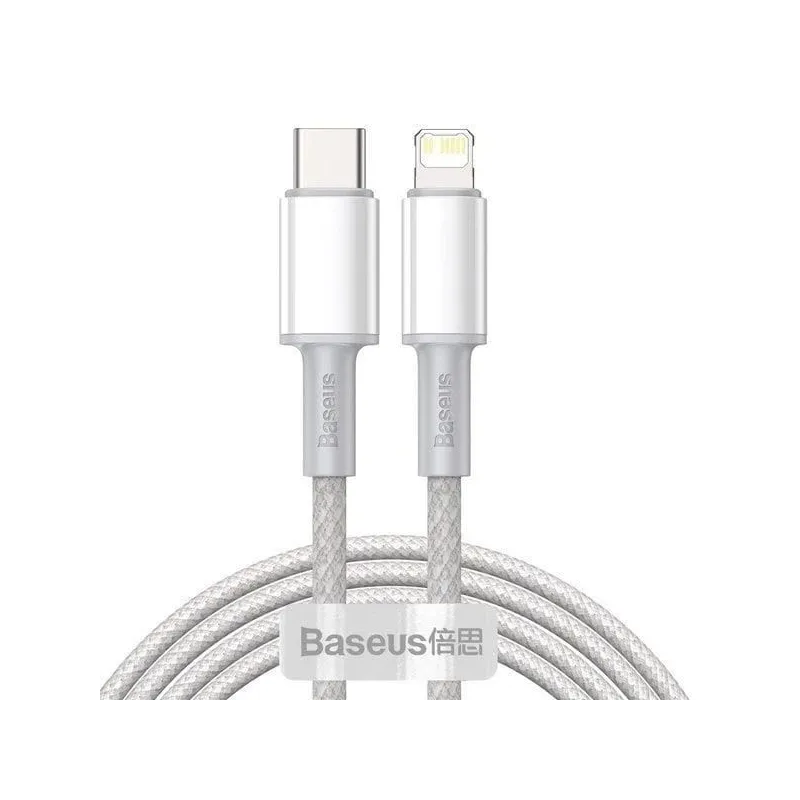 Vads BASEUS USB TypeC M. Lightning M. 2m pelēks CATLGD-A02