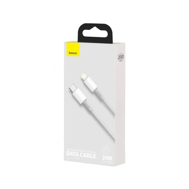 Vads BASEUS USB TypeC M. Lightning M. 2m pelēks CATLGD-A02