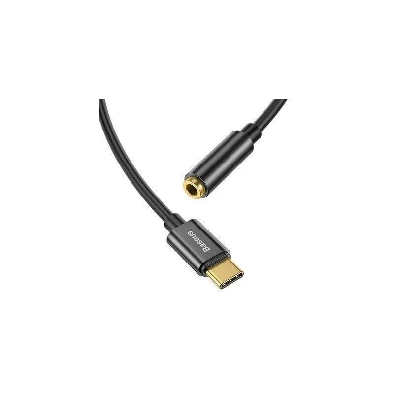 Baseus adapter usb-c to 3.5mm black