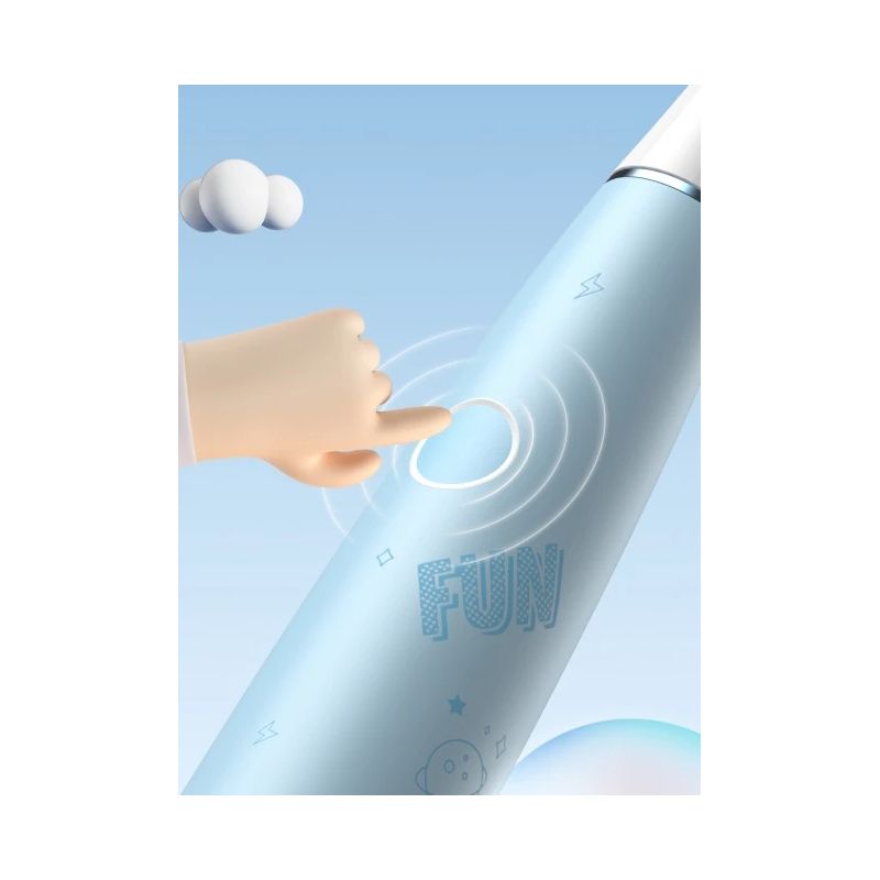 Elektriskā zobu birste Oclean Kids, zila krās.