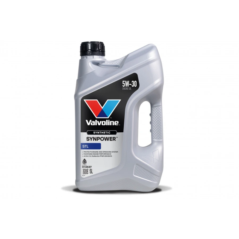 Motoreļļa Synpower ENV C2 5W30 5L, Valvoline