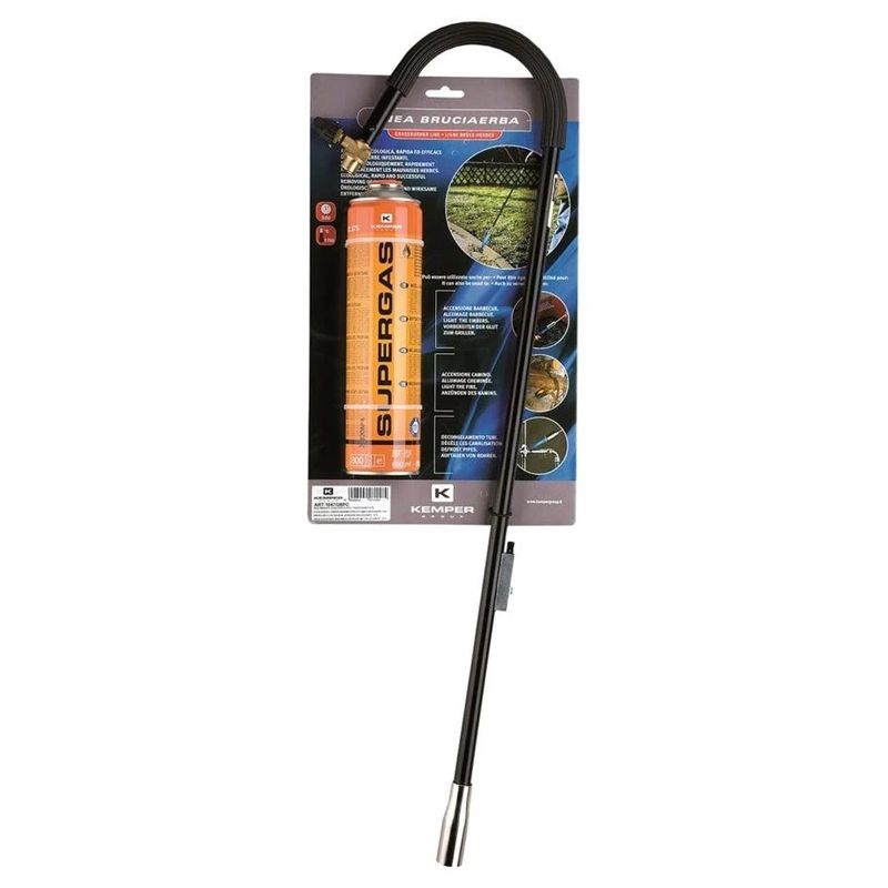 Zāles deglis ar pjezo + gāzes balons