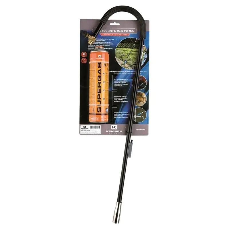 Zāles deglis ar pjezo + gāzes balons