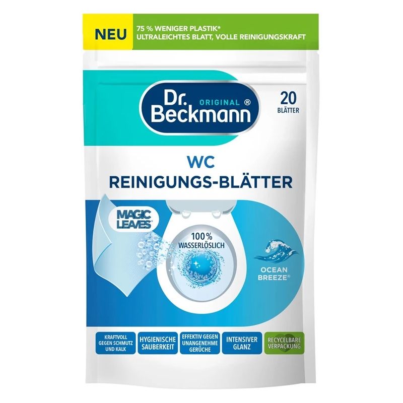 WC atsvaidzinātājs Dr. Beckmann Ocean Breeze. 20 gab.