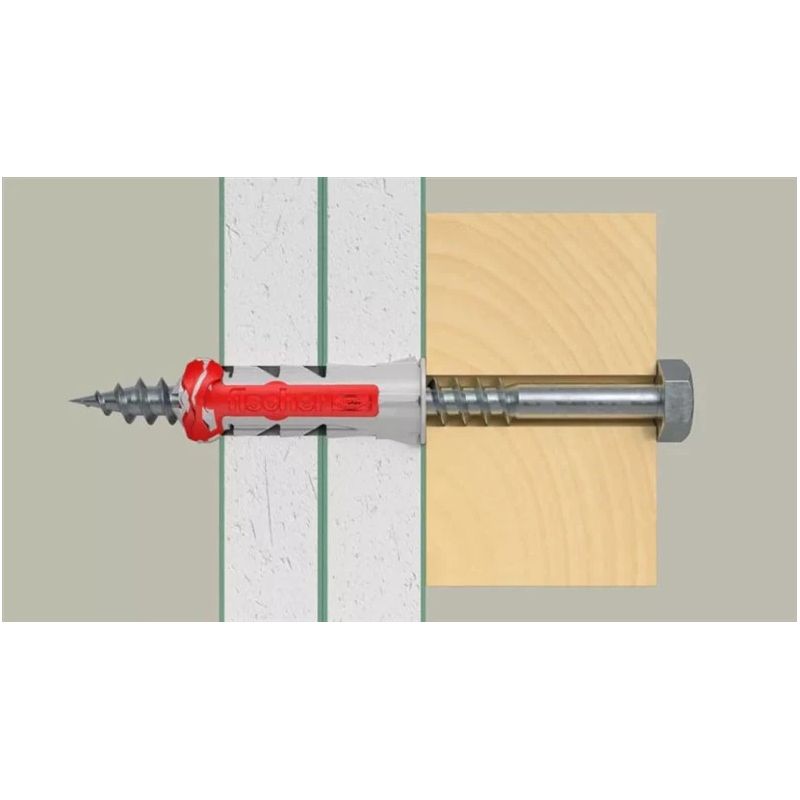 Dībelis Fischer DuoPower. 60 mm x 12 mm. 10 gab.