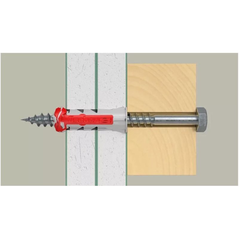 Dībelis Fischer DuoPower. 60 mm x 12 mm. 10 gab.