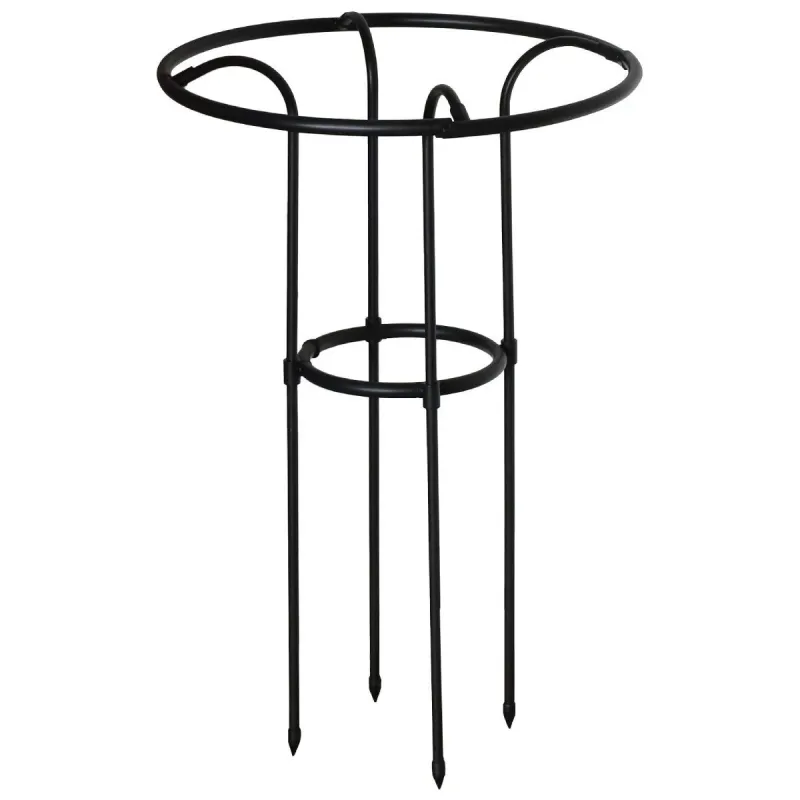 Atbalsts telpaugiem D25-D48cm H70cm, melns