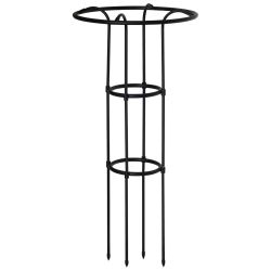 Atbalsts telpaugiem D25-D48cm H100cm, melns