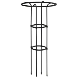 Atbalsts telpaugiem D25-D48cm H100cm, melns