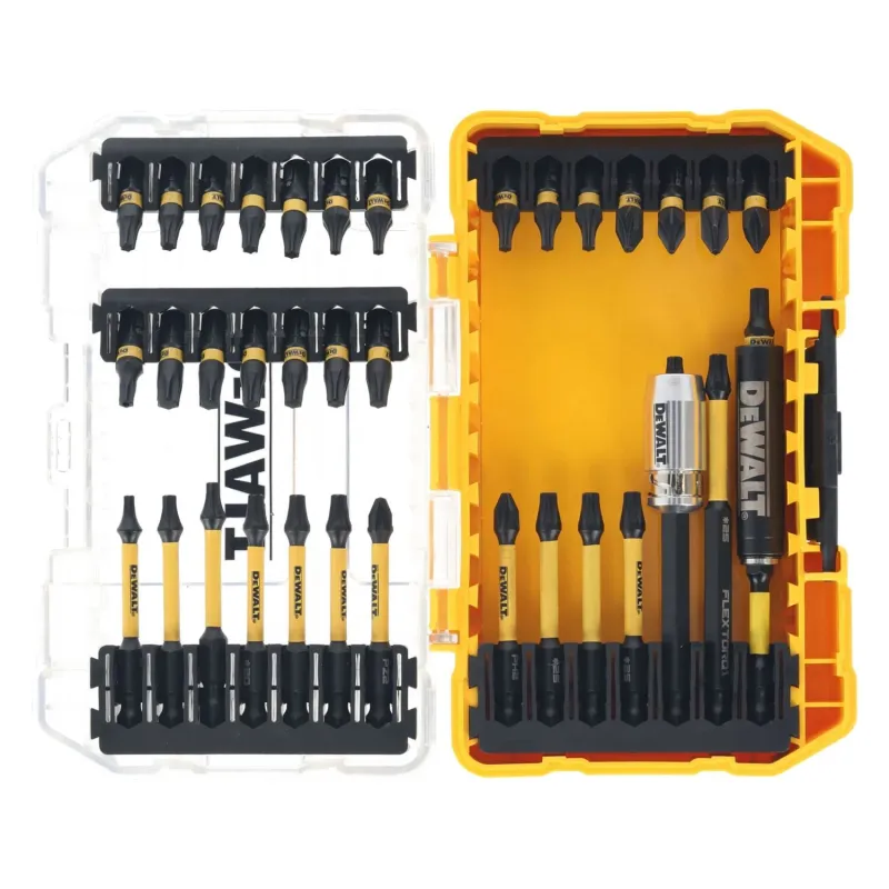 Flextorq Impact Bit Set, DeWALT, 37 pcs