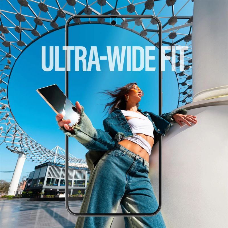 PanzerGlass Screen Protector Samsung Galaxy S25 Plus Ultra-Wide Fit, Transparent