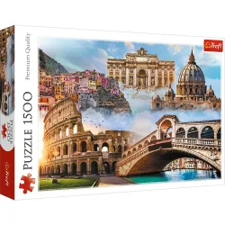 TREFL Puzzle Italy, 1500 pcs