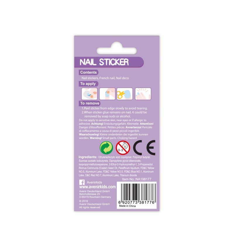 AVENIR Nagu uzlīmes: Ziedi