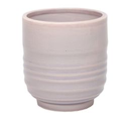 Puķu pods wavy pink d9