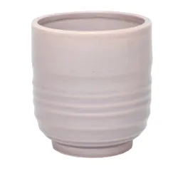 Puķu pods wavy pink d9