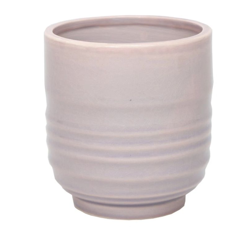 Puķu pods wavy pink d9