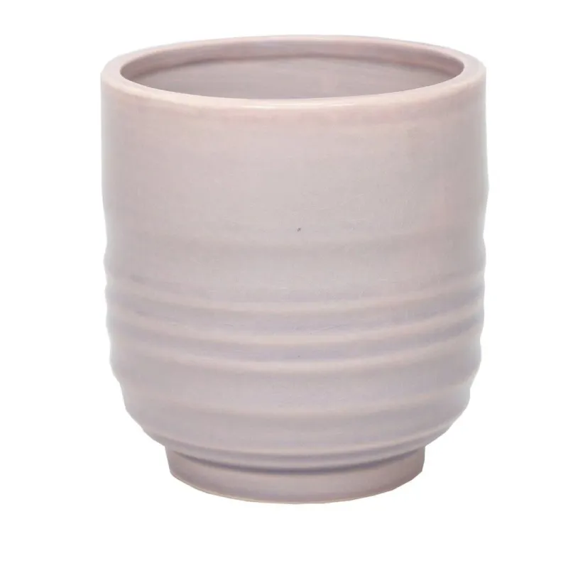 Puķu pods wavy pink d9