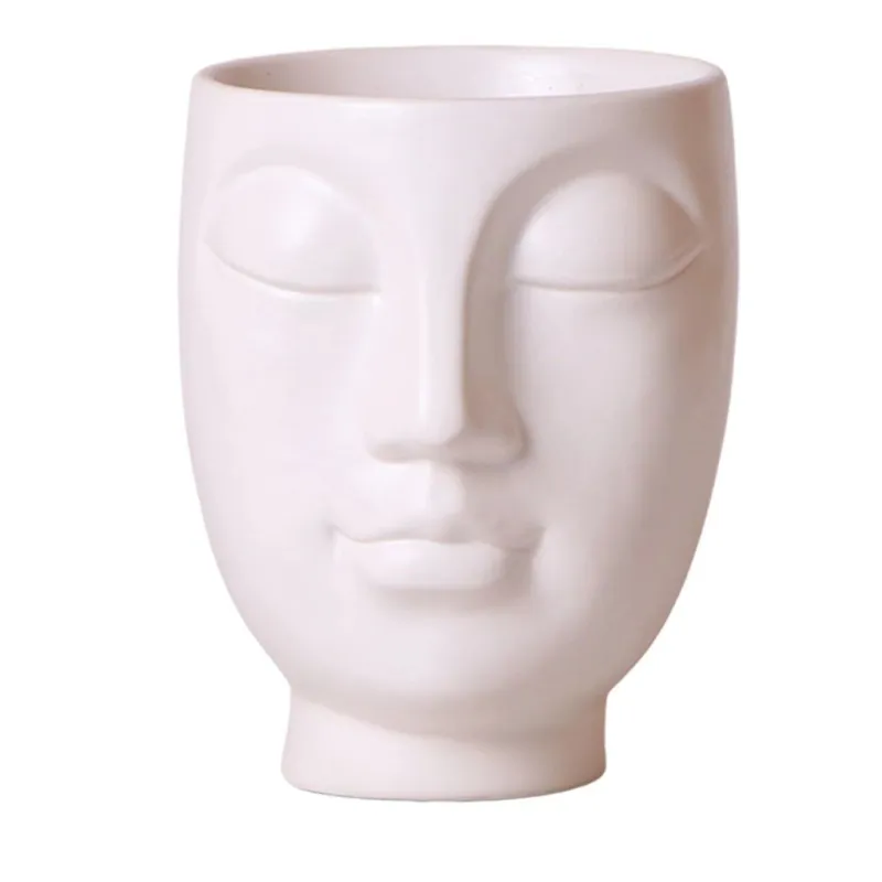 Puķu pods face 2 face grey d12