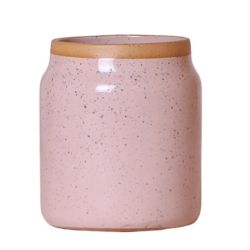 Puķu pods vintage bowl pink d12