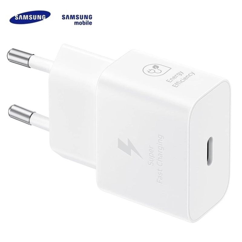 Charger usb-c 25w with cable white