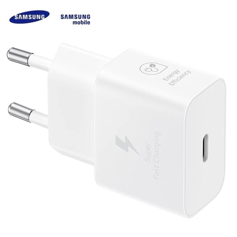 Charger usb-c 25w with cable white