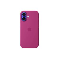 MYY53ZM-A iPhone 16 Silicone Case with MagSafe, Fuchsia