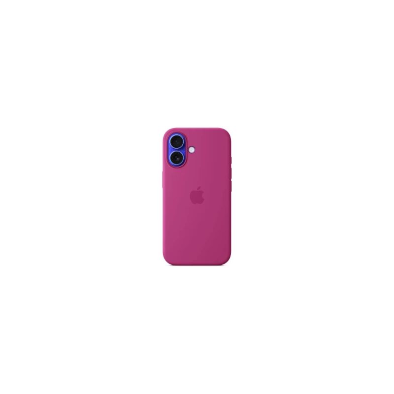 MYY53ZM-A iPhone 16 Silicone Case with MagSafe, Fuchsia