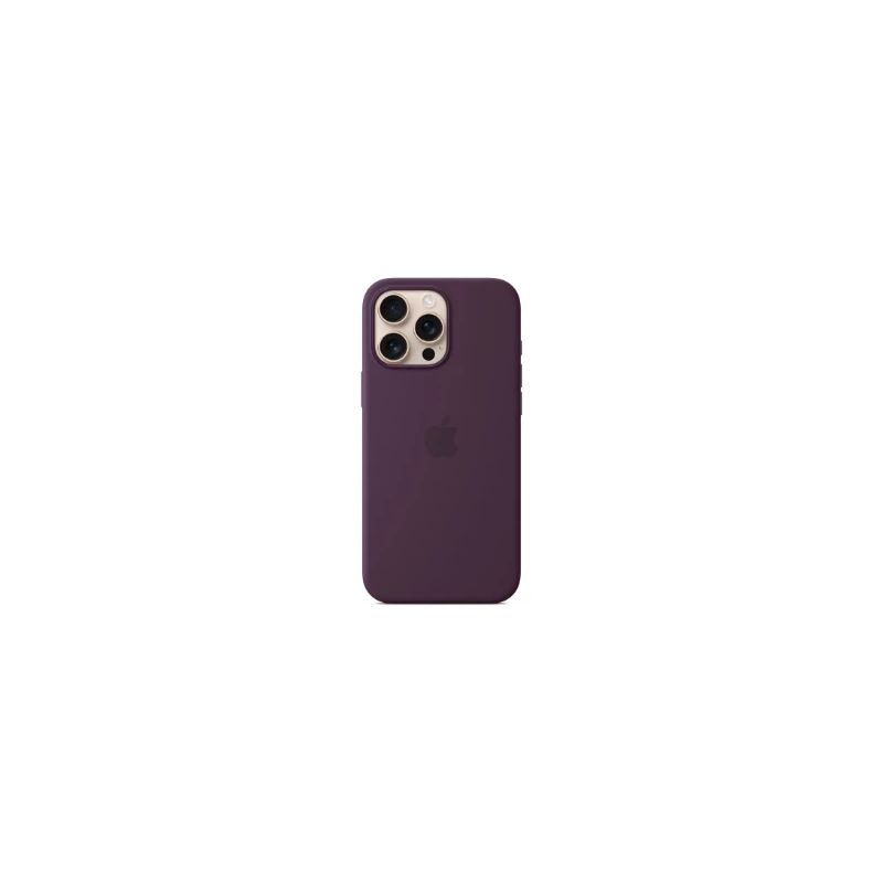 MYYW3ZM-A iPhone 16 Pro Max Silicone Case with MagSafe, Plum