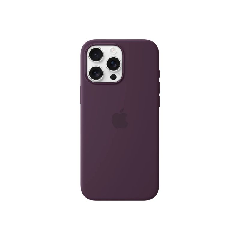 MYYW3ZM-A iPhone 16 Pro Max Silicone Case with MagSafe, Plum