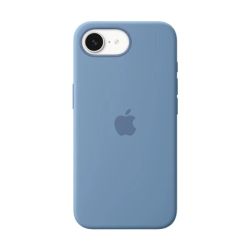 MD3Q4ZM-A iPhone 16e Silicone Case, Winter Blue