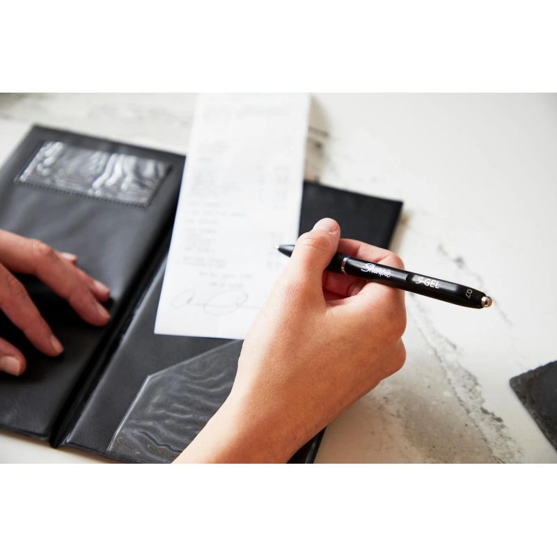 Rakstāmais Sharpie S-GEL, melns, blist., 3 gab.