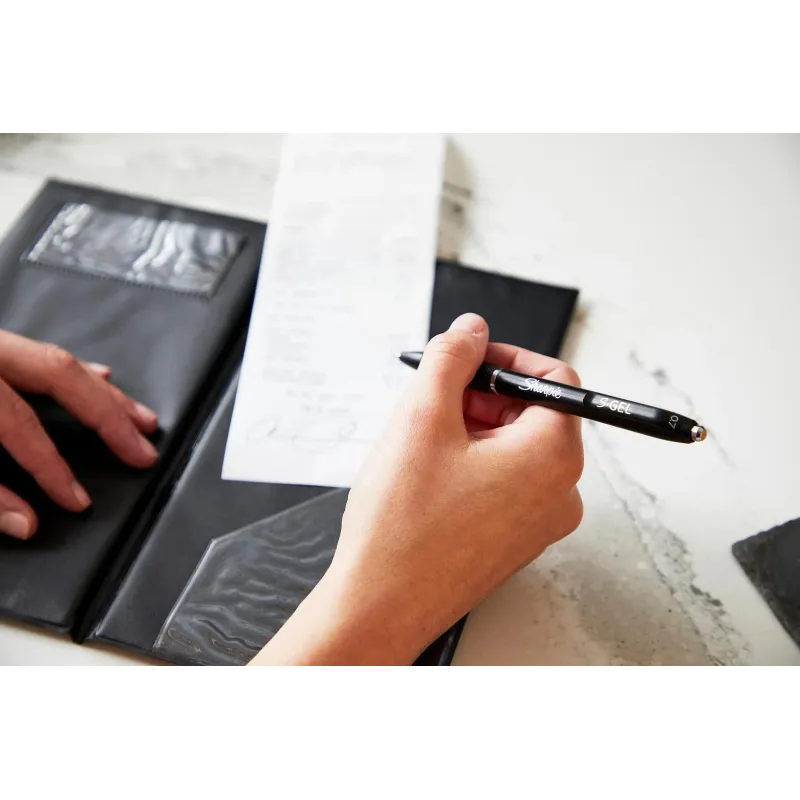 Rakstāmais Sharpie S-GEL, melns, blist., 3 gab.