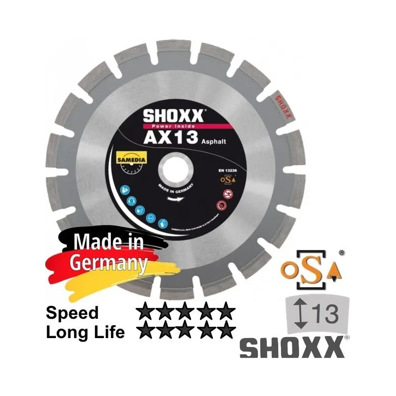 Dimanta disks SAMEDIA AX13 500x25,4