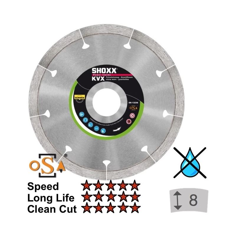 Dimanta disks SAMEDIA KVX 250x30-25-1,6