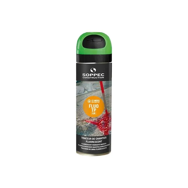 Track Marker zaļā marķēšanas krāsa, Soppec 500 ml