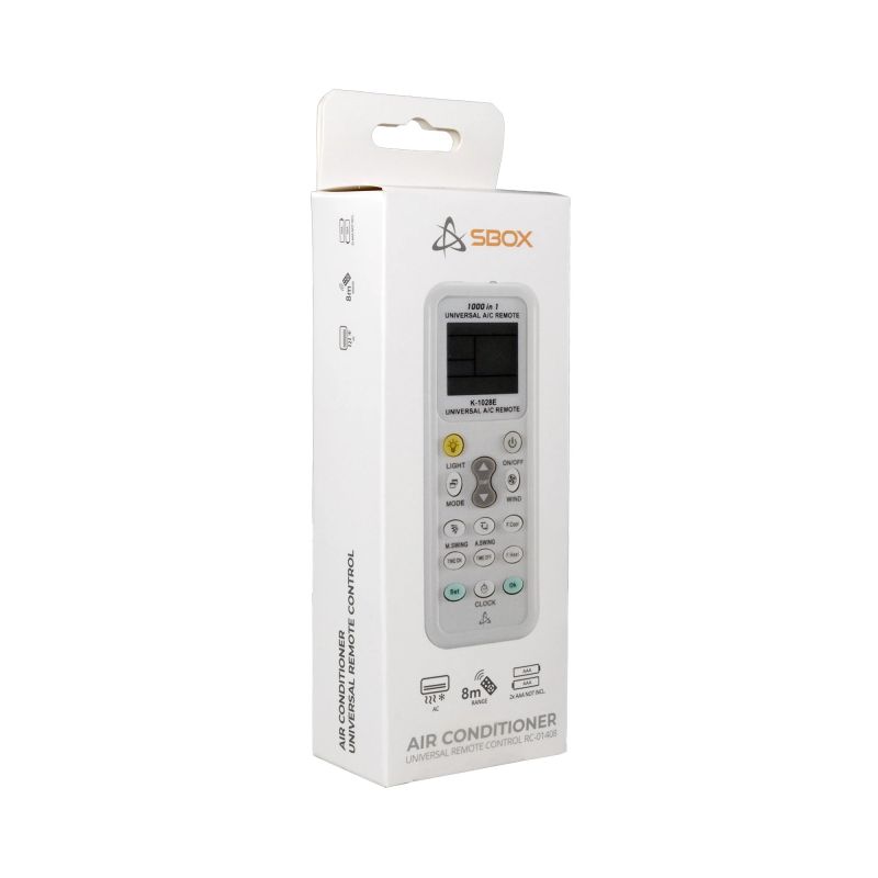 Sbox RC-01408 Universal Remote Control For Air Conditioner
